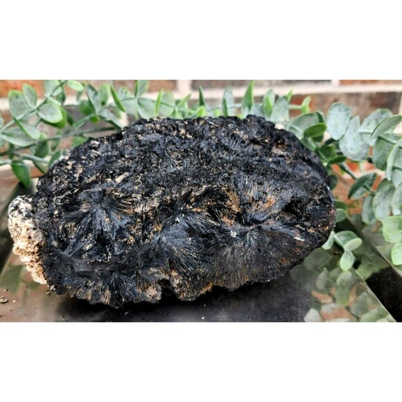 2.14lb 1288g  Rough Black Tourmaline Crystal Mineral Negativity Cleansing Stone - Picture 1 of 13